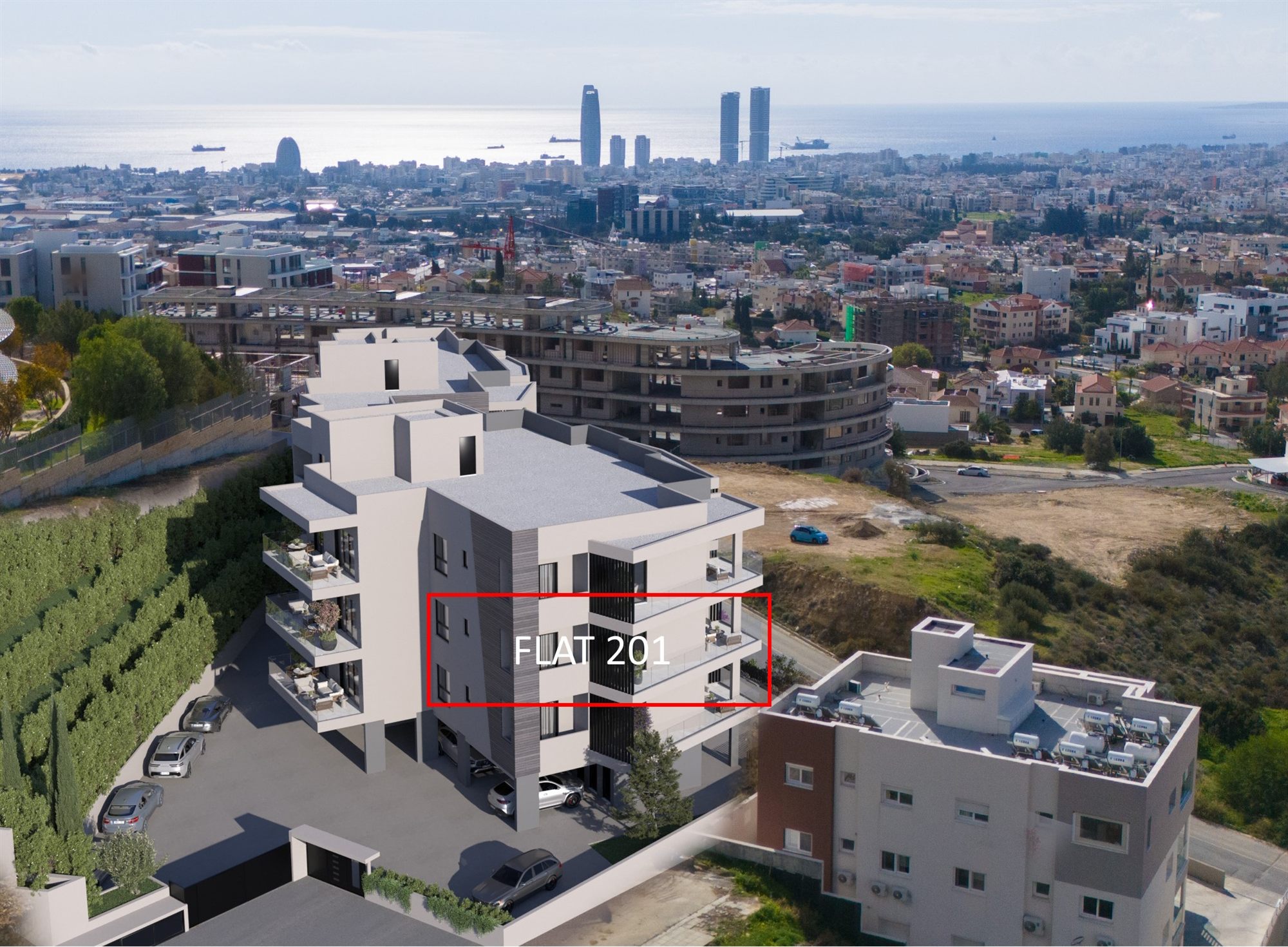 Elevated Limassol living with panoramic Mediterranean views.