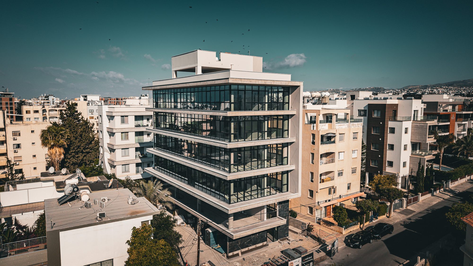 Commercial property in Germasogeia for companies that need a complete building.